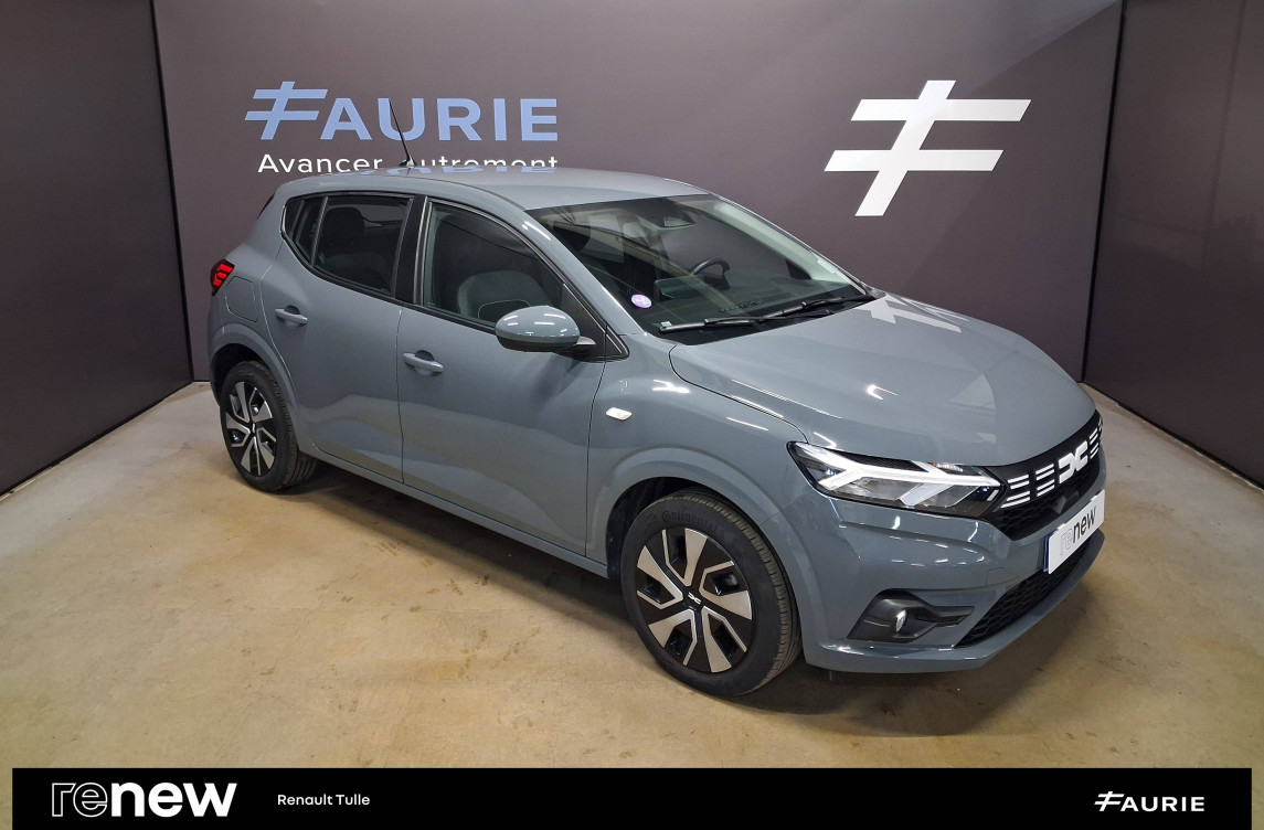 Acheter Dacia Sandero Sandero TCe 90 GSR2 Expression 5p occasion dans les concessions du Groupe Faurie