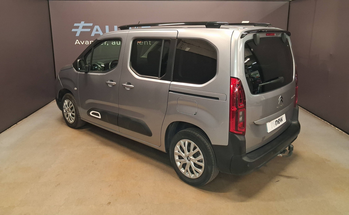 Acheter Citroën Berlingo Berlingo Taille M BlueHDi 100 S&S BVM6 Feel Pack 5p occasion dans les concessions du Groupe Faurie