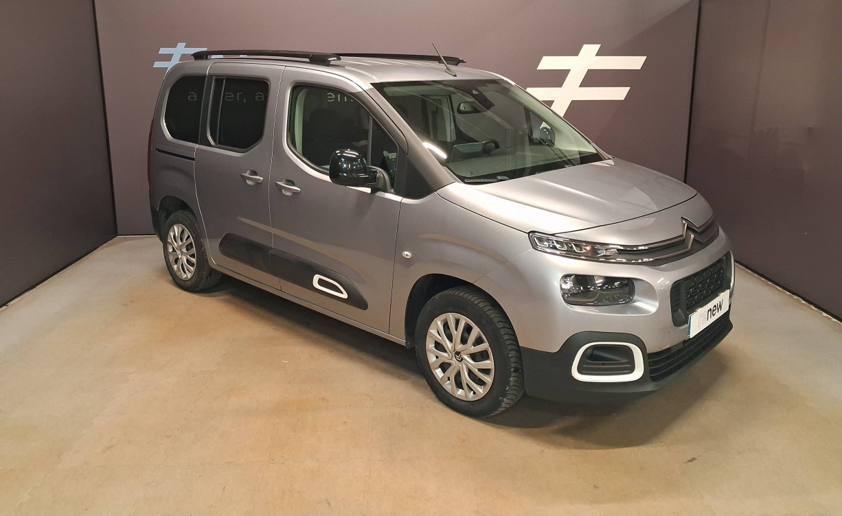 Acheter Citroën Berlingo Berlingo Taille M BlueHDi 100 S&S BVM6 Feel Pack 5p occasion dans les concessions du Groupe Faurie