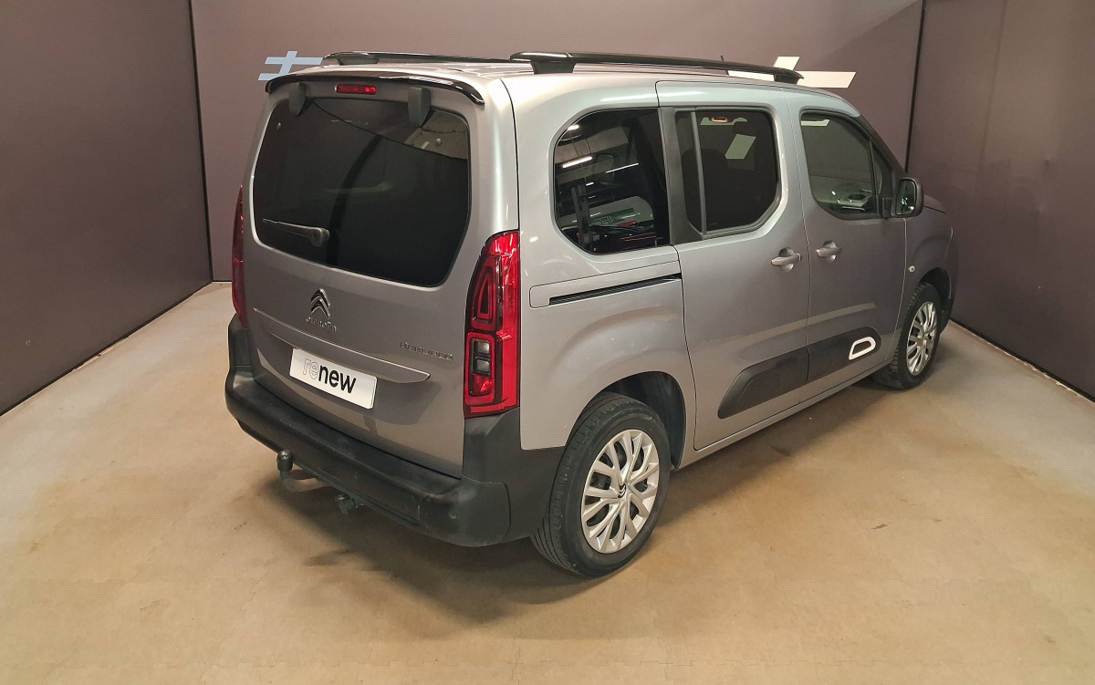 Acheter Citroën Berlingo Berlingo Taille M BlueHDi 100 S&S BVM6 Feel Pack 5p occasion dans les concessions du Groupe Faurie