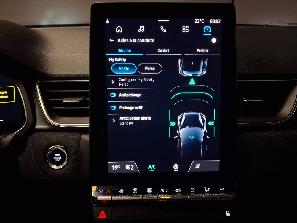 Acheter Renault Captur 2 Captur E-Tech full hybrid 160 ch esprit Alpine 5p occasion dans les concessions du Groupe Faurie