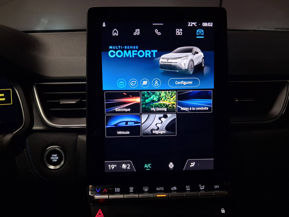 Acheter Renault Captur 2 Captur E-Tech full hybrid 160 ch esprit Alpine 5p occasion dans les concessions du Groupe Faurie
