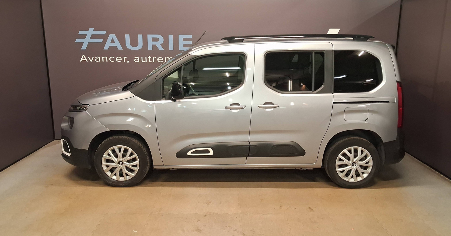 Acheter Citroën Berlingo Berlingo Taille M BlueHDi 100 S&S BVM6 Feel Pack 5p occasion dans les concessions du Groupe Faurie