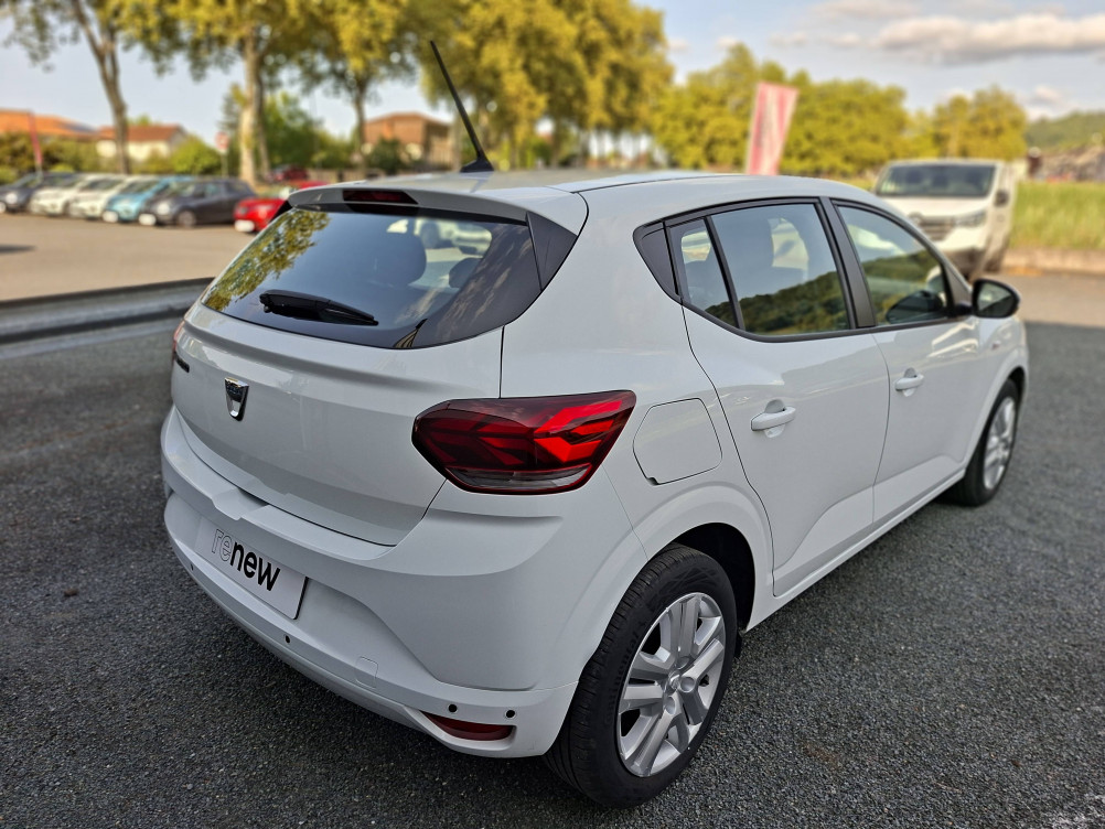 Acheter Dacia Sandero Sandero SCe 65 Confort 5p occasion dans les concessions du Groupe Faurie