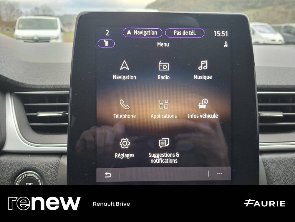 Acheter Renault Captur 2 Captur E-Tech full hybrid 145 ch Techno 5p occasion dans les concessions du Groupe Faurie