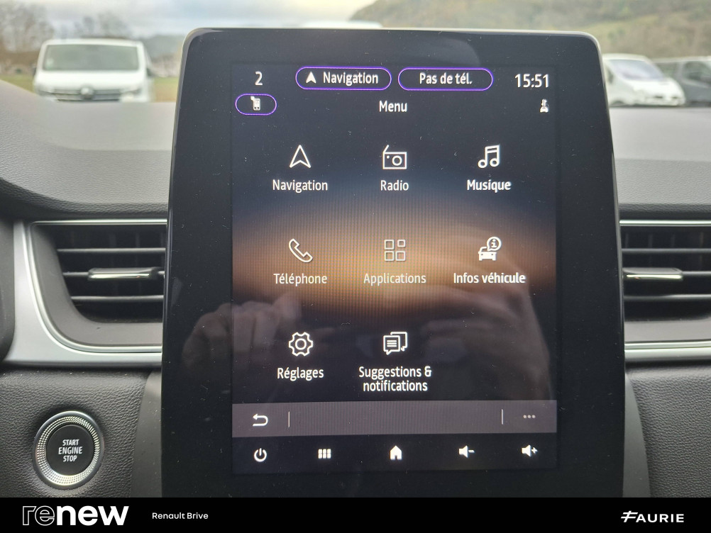 Acheter Renault Captur 2 Captur E-Tech full hybrid 145 ch Techno 5p occasion dans les concessions du Groupe Faurie
