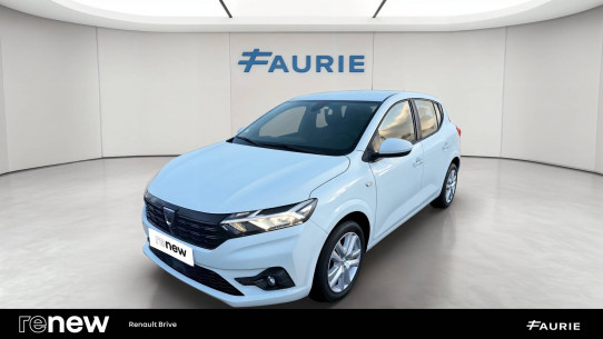 Acheter Dacia Sandero Sandero SCe 65 Confort 5p neuve dans les concessions du Groupe Faurie