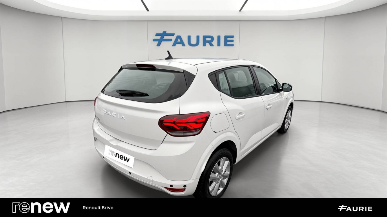 Acheter Dacia Sandero Sandero TCe 90 Expression 5p occasion dans les concessions du Groupe Faurie