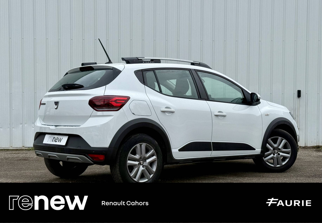 Acheter Dacia Sandero Sandero TCe 90 - 22 Stepway Confort 5p occasion dans les concessions du Groupe Faurie