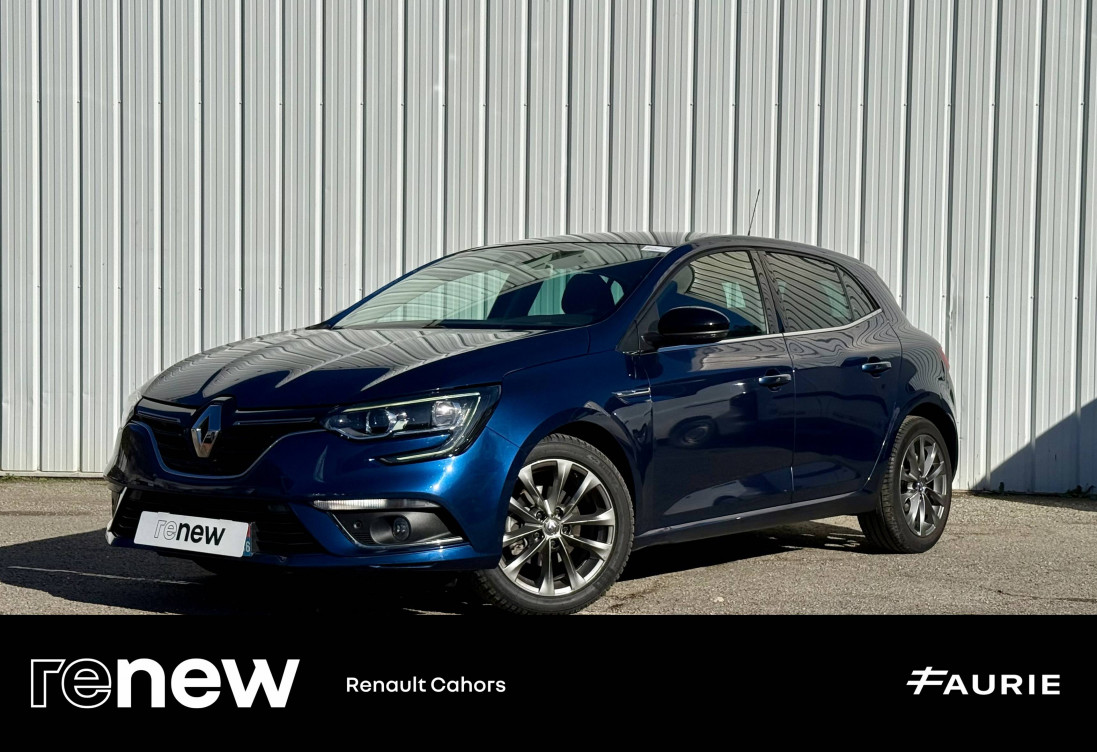 Acheter Renault Megane 4 Mégane IV Berline TCe 130 Energy EDC Limited 5p occasion dans les concessions du Groupe Faurie