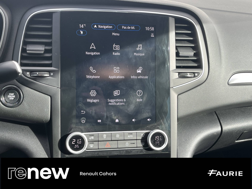 Acheter Renault Megane 4 Megane IV Berline TCe 140 EDC Techno 5p occasion dans les concessions du Groupe Faurie