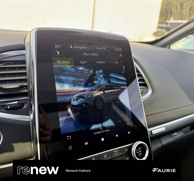 Acheter Renault Espace 5 E-Tech Espace Blue dCi 190 EDC Initiale Paris 5p occasion dans les concessions du Groupe Faurie