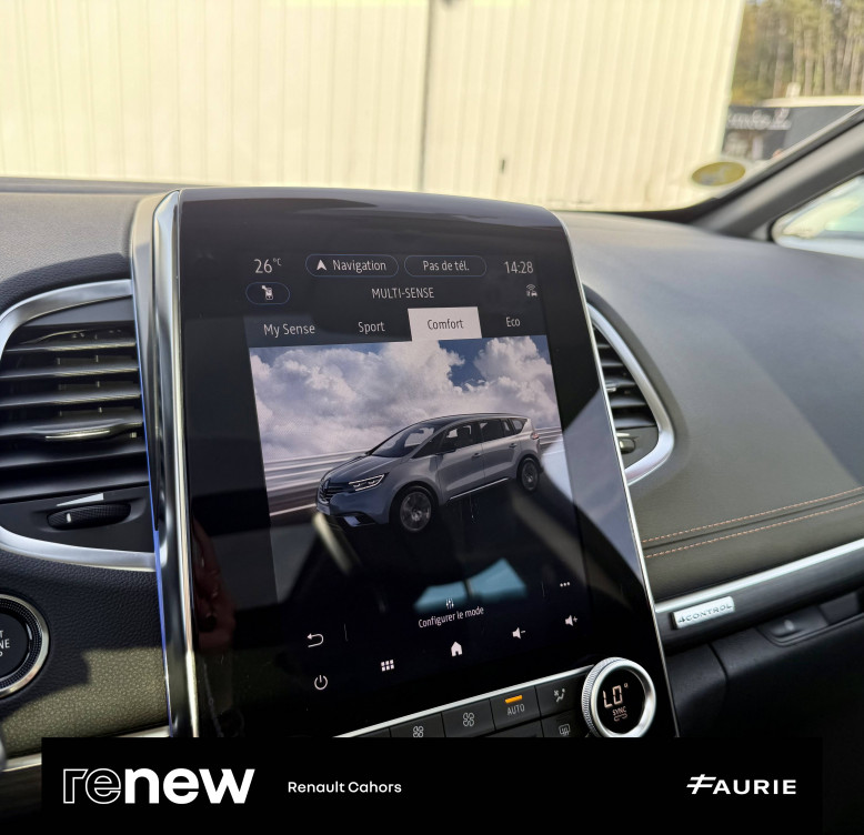 Acheter Renault Espace 5 E-Tech Espace Blue dCi 190 EDC Initiale Paris 5p occasion dans les concessions du Groupe Faurie