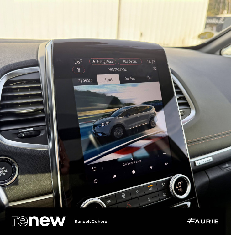 Acheter Renault Espace 5 E-Tech Espace Blue dCi 190 EDC Initiale Paris 5p occasion dans les concessions du Groupe Faurie