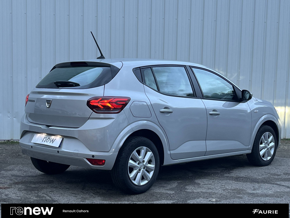 Acheter Dacia Sandero Sandero TCe 90 - 22 Confort 5p occasion dans les concessions du Groupe Faurie