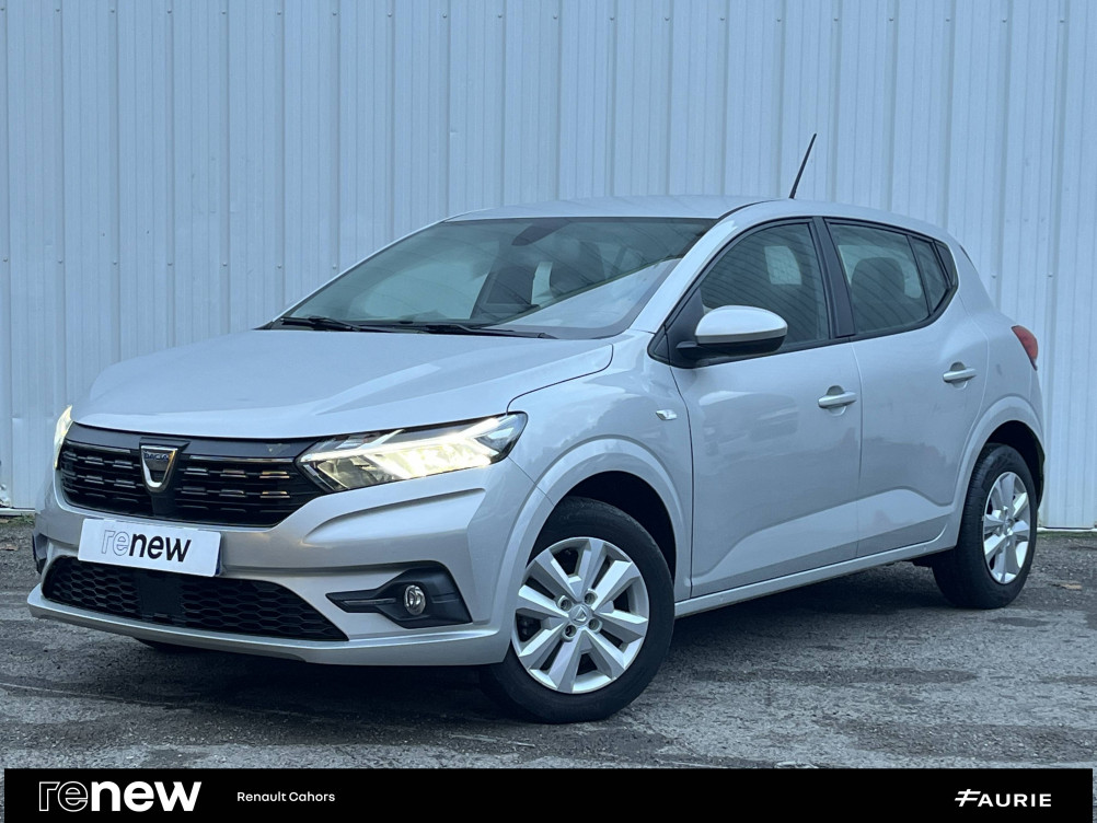 Acheter Dacia Sandero Sandero TCe 90 - 22 Confort 5p occasion dans les concessions du Groupe Faurie