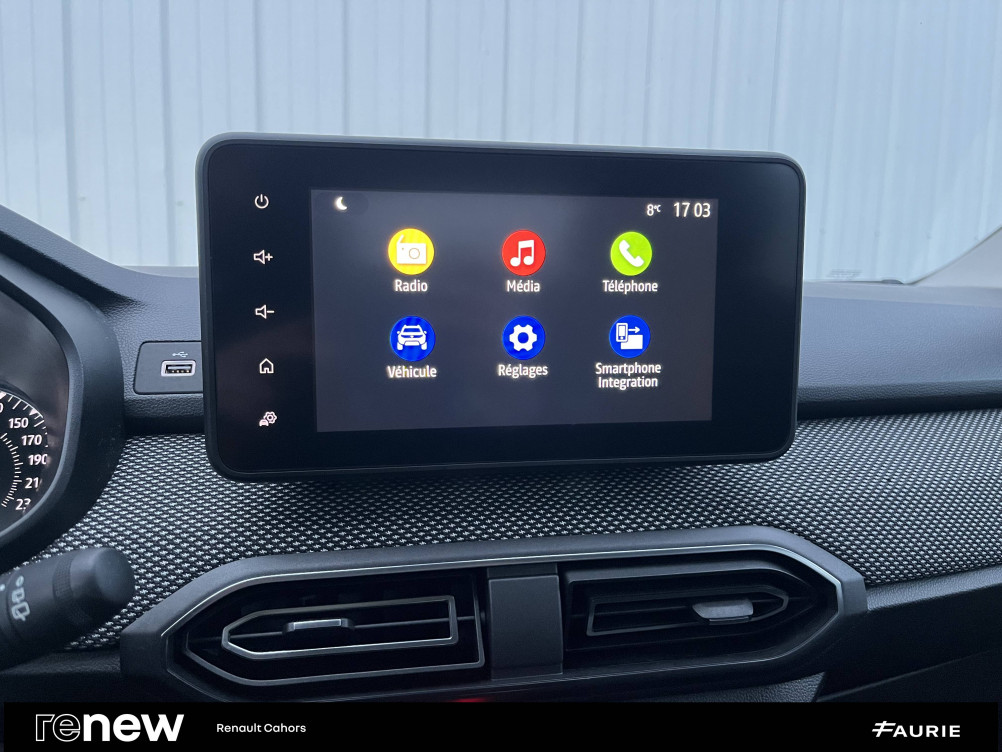 Acheter Dacia Sandero Sandero TCe 90 - 22 Confort 5p occasion dans les concessions du Groupe Faurie