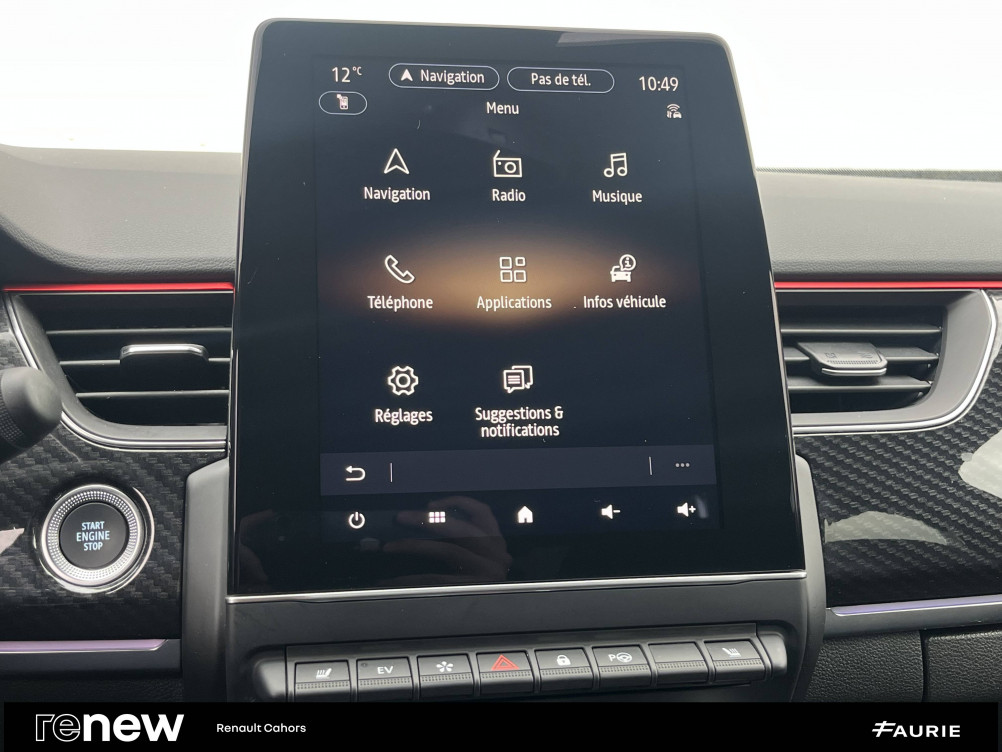 Acheter Renault Arkana Arkana E-Tech hybride 145 R.S. Line Fast Track 5p occasion dans les concessions du Groupe Faurie