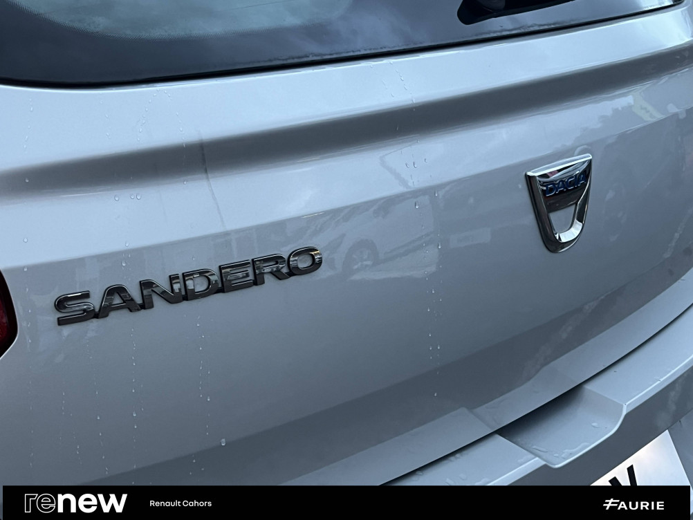 Acheter Dacia Sandero Sandero TCe 90 - 22 Confort 5p occasion dans les concessions du Groupe Faurie