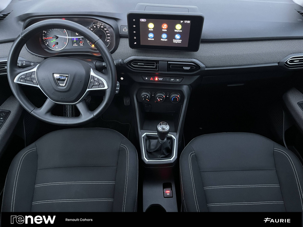 Acheter Dacia Sandero Sandero TCe 90 - 22 Confort 5p occasion dans les concessions du Groupe Faurie