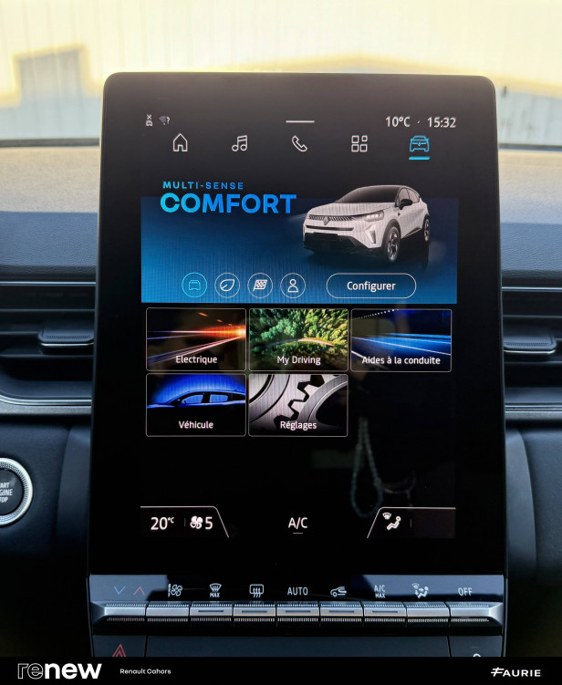 Acheter Renault Captur 2 Captur E-Tech full hybrid 145 ch Techno 5p occasion dans les concessions du Groupe Faurie