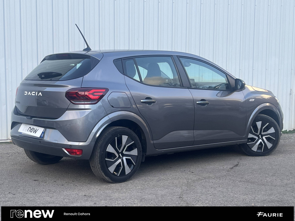 Acheter Dacia Sandero Sandero TCe 90 GSR2 Expression 5p occasion dans les concessions du Groupe Faurie