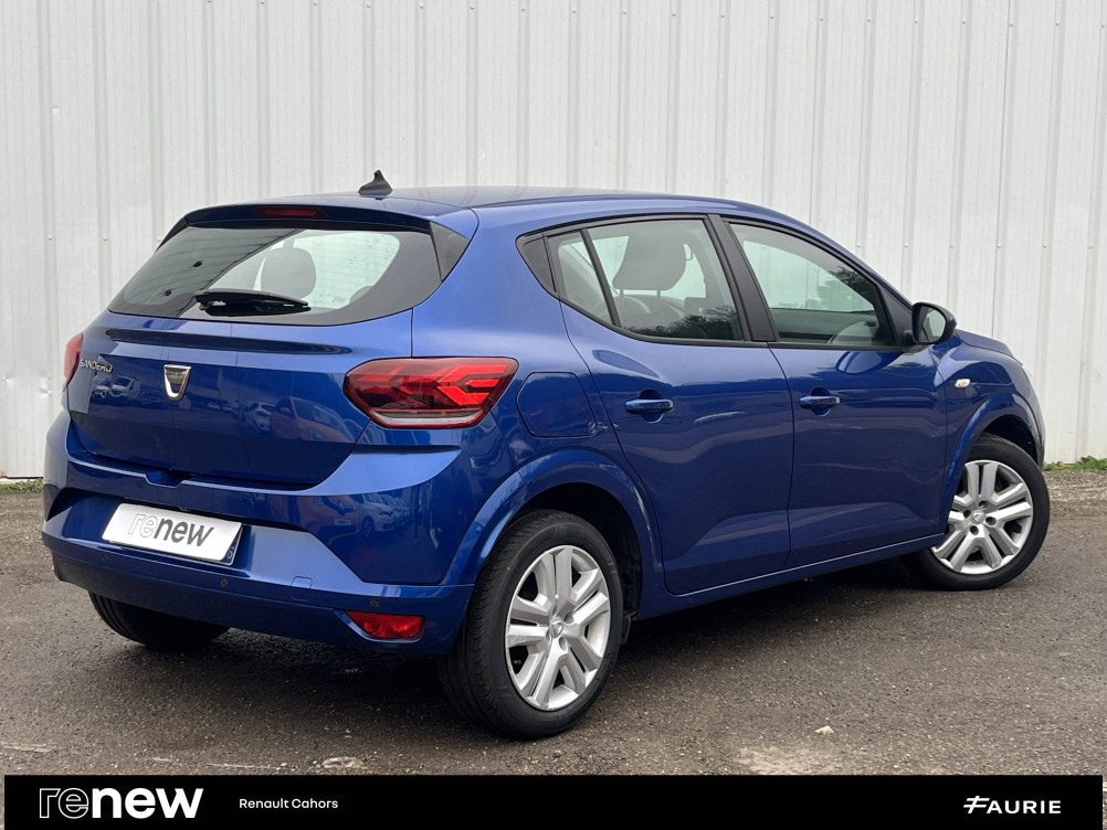 Acheter Dacia Sandero Sandero TCe 90 Confort 5p occasion dans les concessions du Groupe Faurie