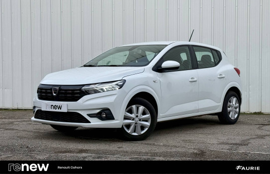 Acheter Dacia Sandero Sandero ECO-G 100 - 22 Confort 5p occasion dans les concessions du Groupe Faurie