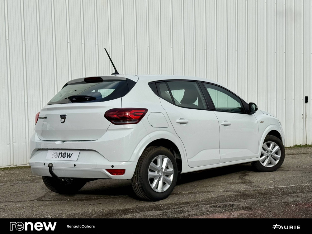 Acheter Dacia Sandero Sandero ECO-G 100 - 22 Confort 5p occasion dans les concessions du Groupe Faurie