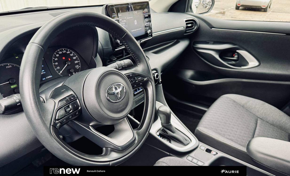 Acheter Toyota Yaris Yaris Hybride 116h Dynamic 5p occasion dans les concessions du Groupe Faurie