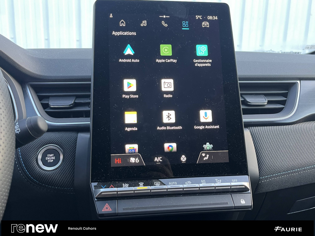 Acheter Renault Captur 2 Captur E-Tech full hybrid 160 ch esprit Alpine 5p occasion dans les concessions du Groupe Faurie