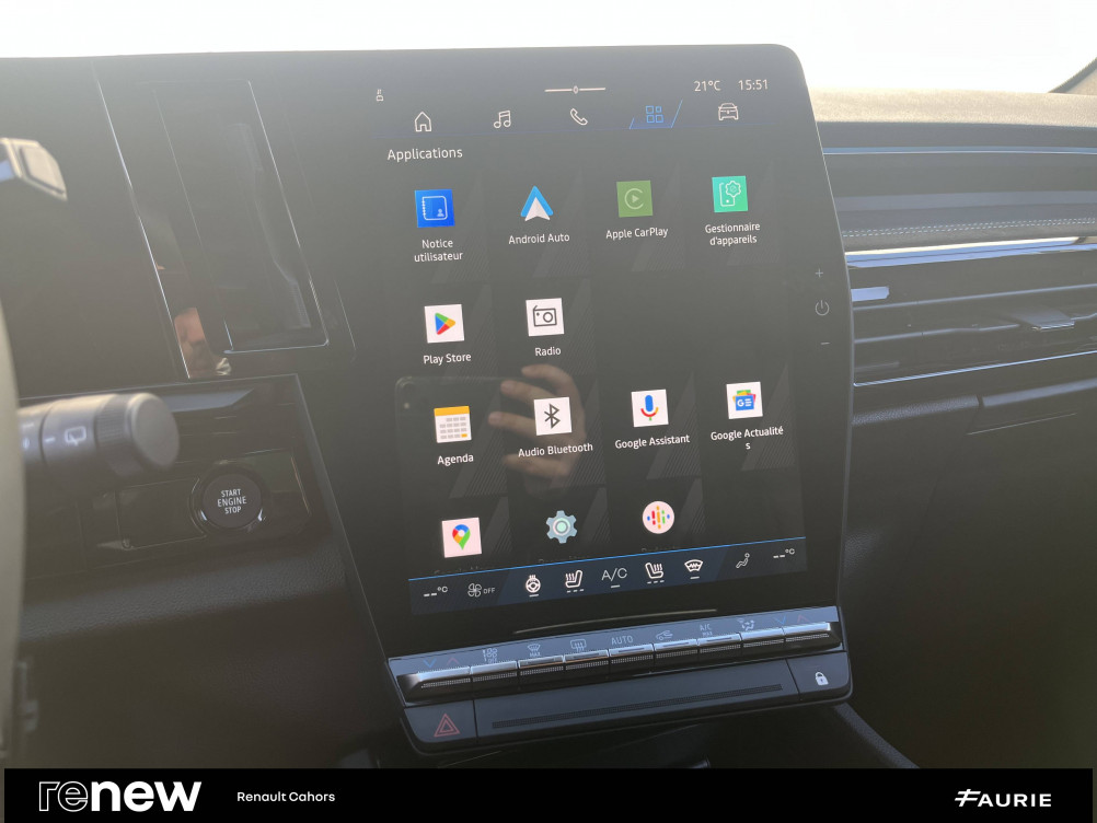 Acheter Renault Espace 6 Espace E-Tech full hybrid 200 GSR2 esprit Alpine 5p occasion dans les concessions du Groupe Faurie