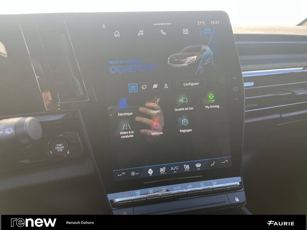 Acheter Renault Espace 6 Espace E-Tech full hybrid 200 GSR2 esprit Alpine 5p occasion dans les concessions du Groupe Faurie