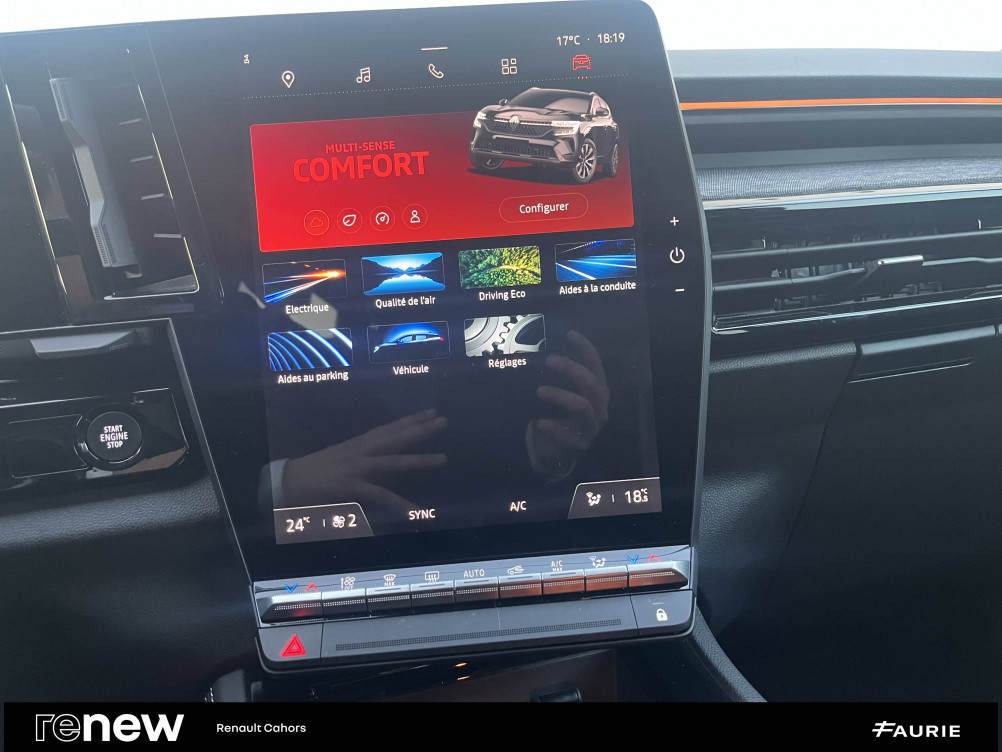 Acheter Renault Austral Austral E-Tech hybrid 200 Techno 5p occasion dans les concessions du Groupe Faurie