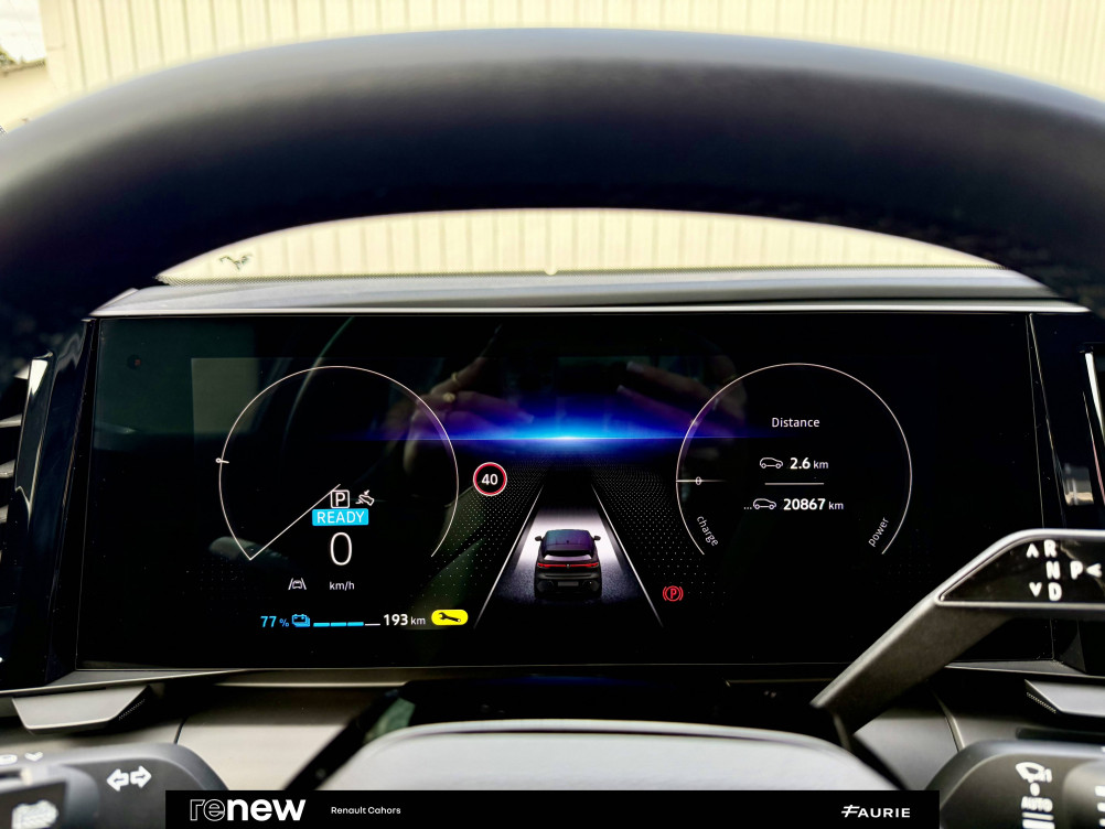 Acheter Renault Megane E-Tech Megane E-Tech EV40 130ch standard charge Equilibre 5p occasion dans les concessions du Groupe Faurie