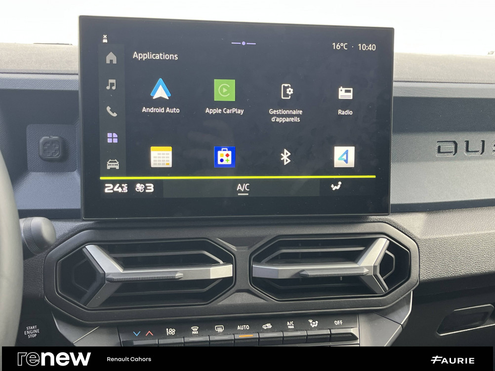 Acheter Dacia Duster Duster Hybrid 140 Journey 5p occasion dans les concessions du Groupe Faurie