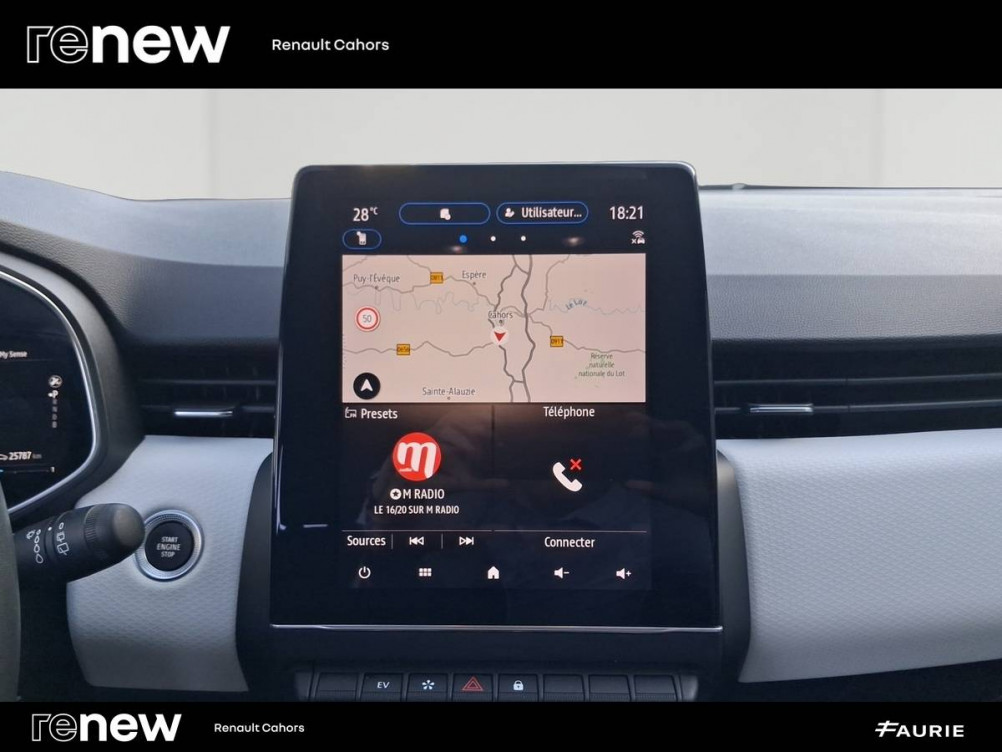 Acheter Renault Clio 5 Clio E-Tech hybride 145 Techno 5p occasion dans les concessions du Groupe Faurie