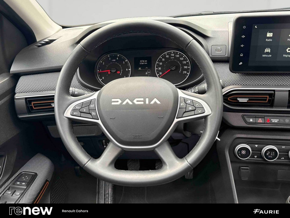 Acheter Dacia Sandero Sandero TCe 90 Stepway Expression 5p occasion dans les concessions du Groupe Faurie