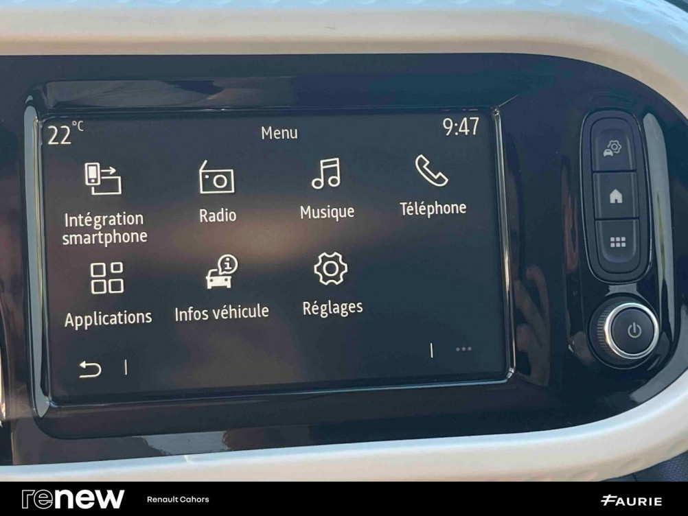 Acheter Renault Twingo Electrique Twingo III E-Tech Equilibre 5p occasion dans les concessions du Groupe Faurie