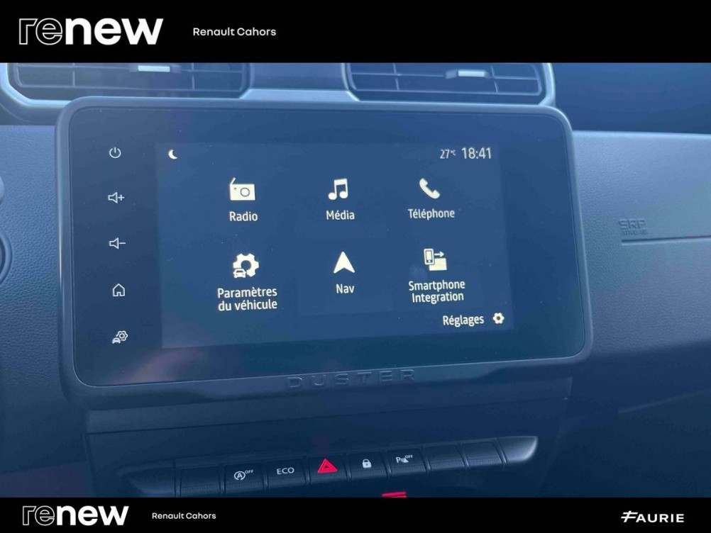 Acheter Dacia Duster Duster ECO-G 100 4x2 Journey 5p occasion dans les concessions du Groupe Faurie