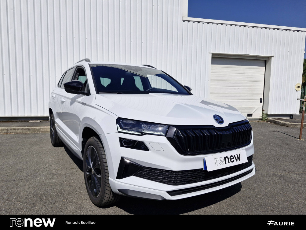 Acheter Skoda Karoq Karoq 1.5 TSI Evo 2 150 ch ACT DSG7 Sportline 5p occasion dans les concessions du Groupe Faurie