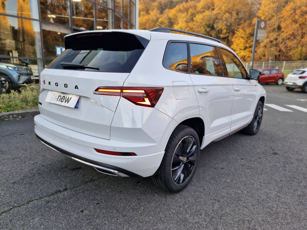 Acheter Skoda Karoq Karoq 1.5 TSI Evo 2 150 ch ACT DSG7 Sportline 5p occasion dans les concessions du Groupe Faurie