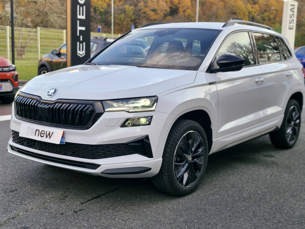 Acheter Skoda Karoq Karoq 1.5 TSI Evo 2 150 ch ACT DSG7 Sportline 5p occasion dans les concessions du Groupe Faurie