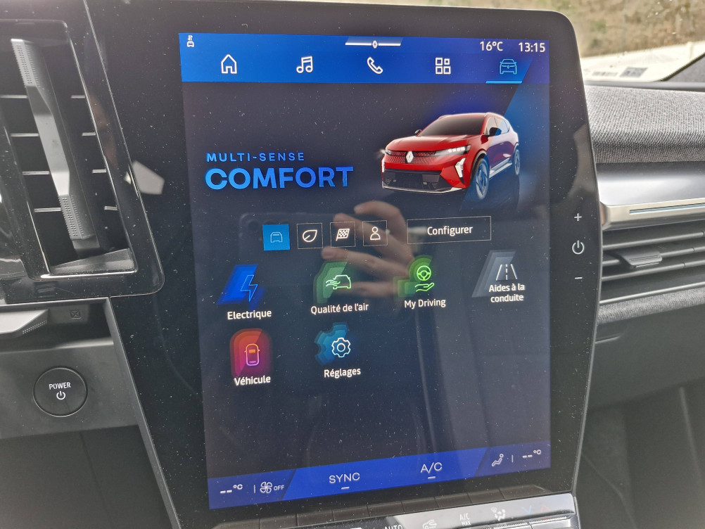 Acheter Renault Scenic 5 Scenic E-Tech electrique 220 ch grande autonomie Techno 5p occasion dans les concessions du Groupe Faurie