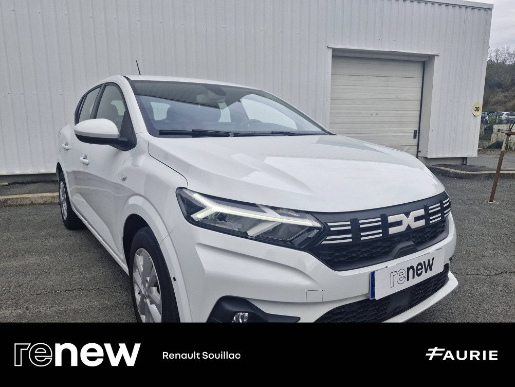 Acheter Dacia Sandero Sandero TCe 90 CVT Expression 5p occasion dans les concessions du Groupe Faurie