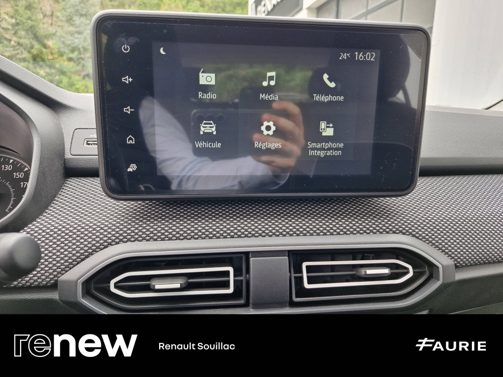 Acheter Dacia Sandero Sandero TCe 90 CVT Expression 5p occasion dans les concessions du Groupe Faurie