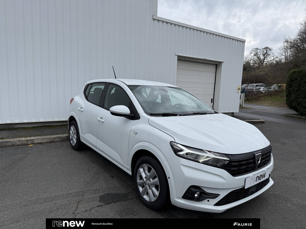 Acheter Dacia Sandero Sandero TCe 90 CVT - 22 Confort 5p occasion dans les concessions du Groupe Faurie