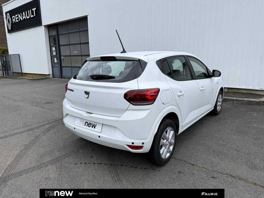 Acheter Dacia Sandero Sandero TCe 90 CVT - 22 Confort 5p occasion dans les concessions du Groupe Faurie