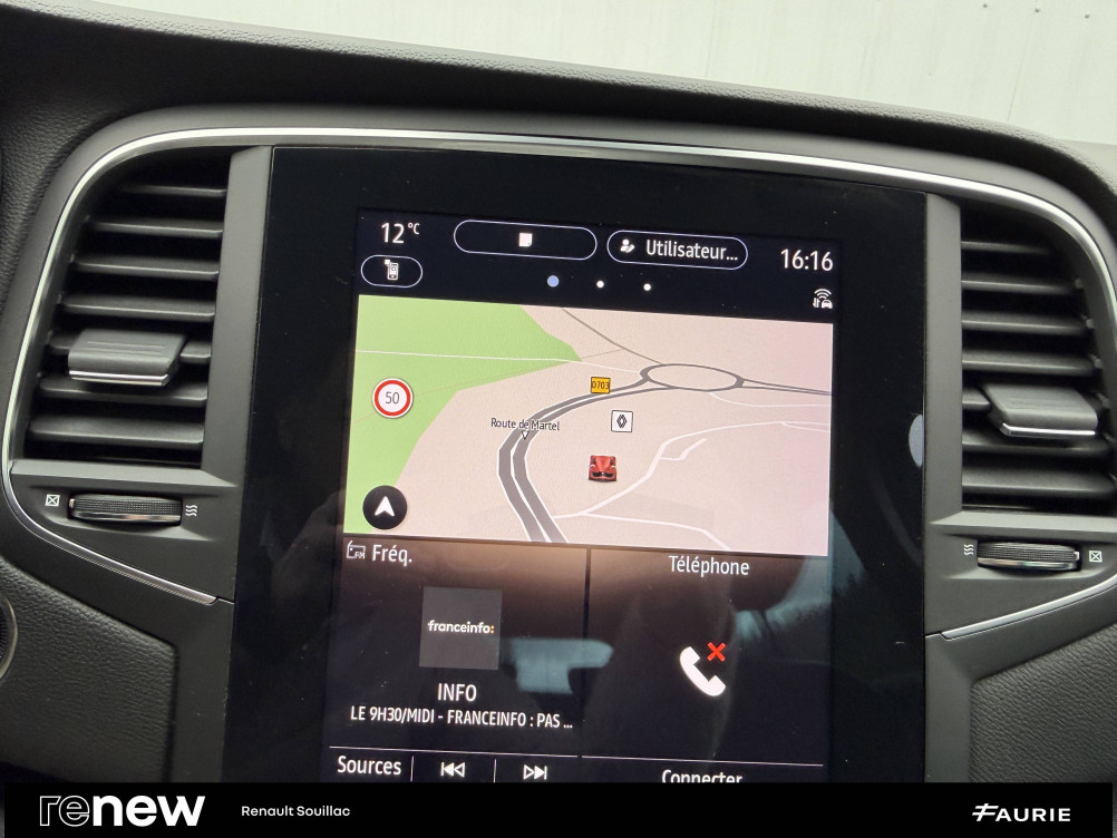 Acheter Renault Megane 4 Mégane IV Berline TCe 140 EDC FAP - 21N Intens 5p occasion dans les concessions du Groupe Faurie