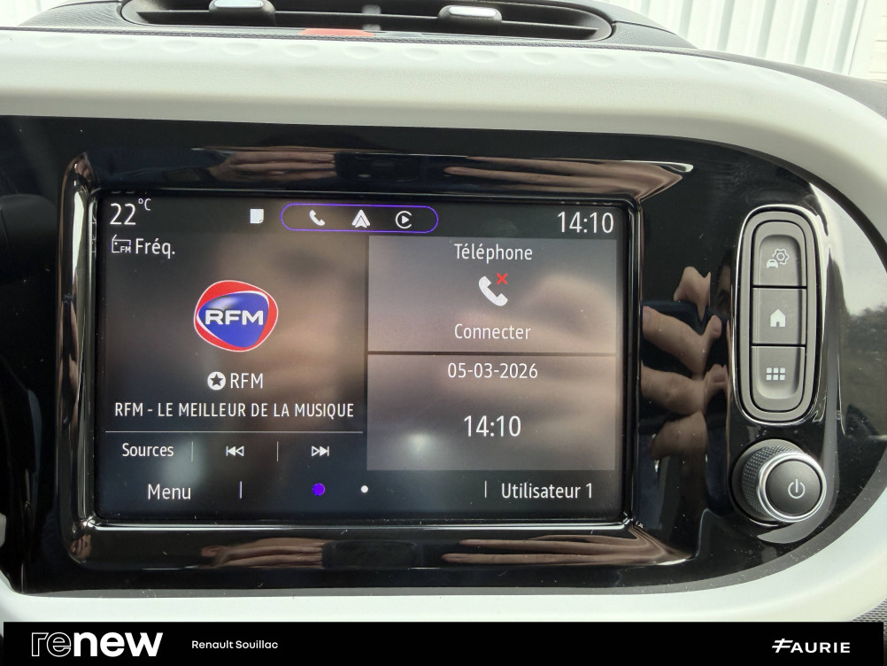 Acheter Renault Twingo 3 Twingo III SCe 65 Equilibre 5p occasion dans les concessions du Groupe Faurie